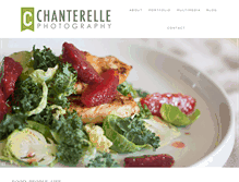 Tablet Screenshot of chanterellephotography.com